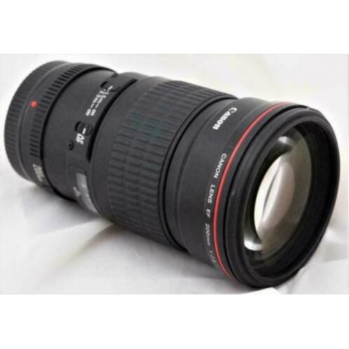 Canon EF 200mm 2.8 L II, nauwelijks gebruikt, z.g.st