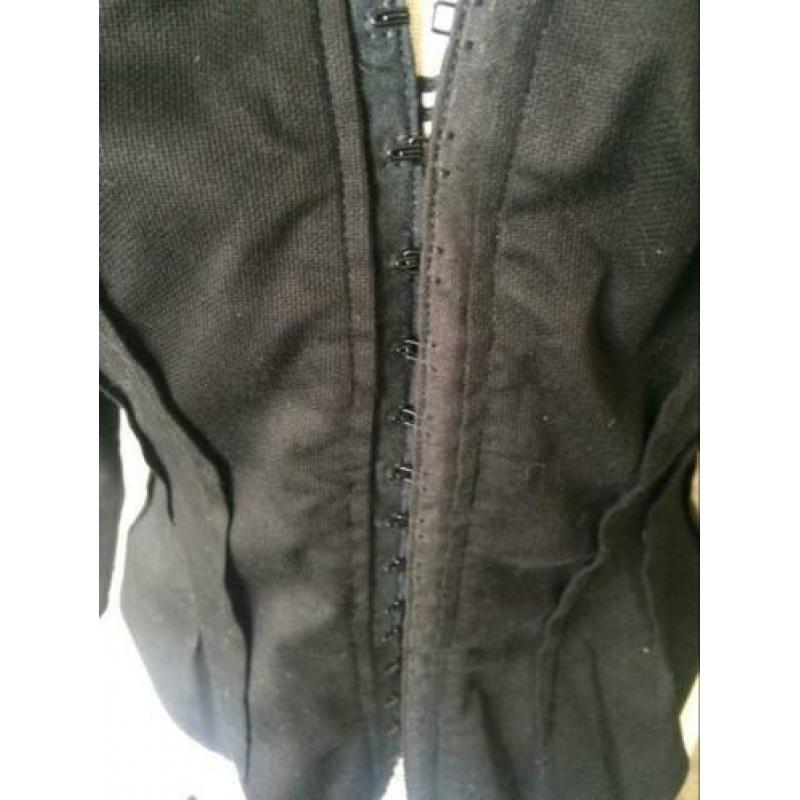 ANNE FONTAINE zwarte blouse maat S