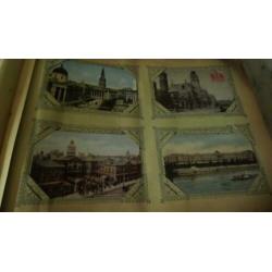 Ansichtkaarten-Postkaarten-Album 1900-1920