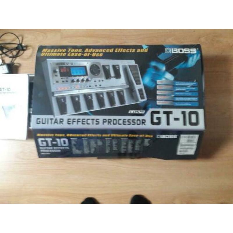 Ruilen/koop boss gt10 izgst met adapter en doos en gebruiksa