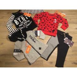Nieuw set jongen 62, Born to be Famous en Beebielove newborn