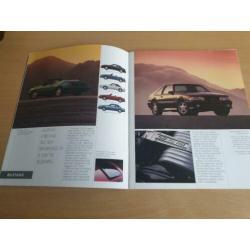 Folder Ford USA modellengamma 1992.