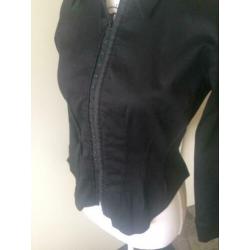 ANNE FONTAINE zwarte blouse maat S