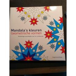 Mandala kleurboeken, 5 stuk