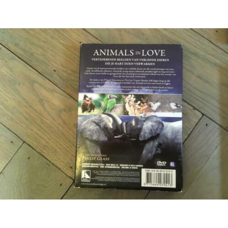 DVD Animals in love, Earth, Life, Frozen World, Before flood