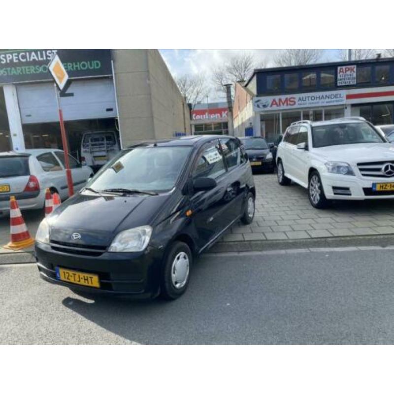 Daihatsu Cuore 1.0 Osaka 3D 2006 Zwart schuifdak