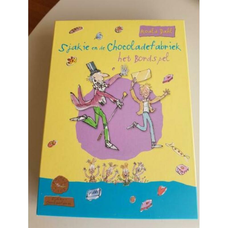 Ronald Dahl's Sjakie en de chocoladefabriek het bordspel