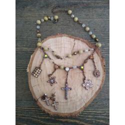 juwelset ketting en oorbellen