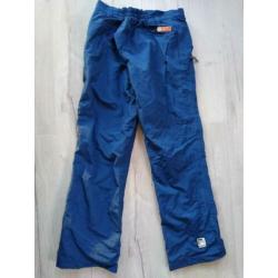Ski broek blauw INQ maat XL met Recco, zgan