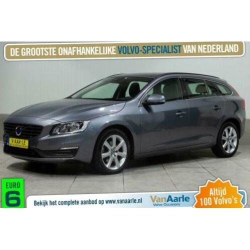 Volvo V60 Euro6 2.0 D2 Aut. Leder Navigatie 120pk (bj 2016)