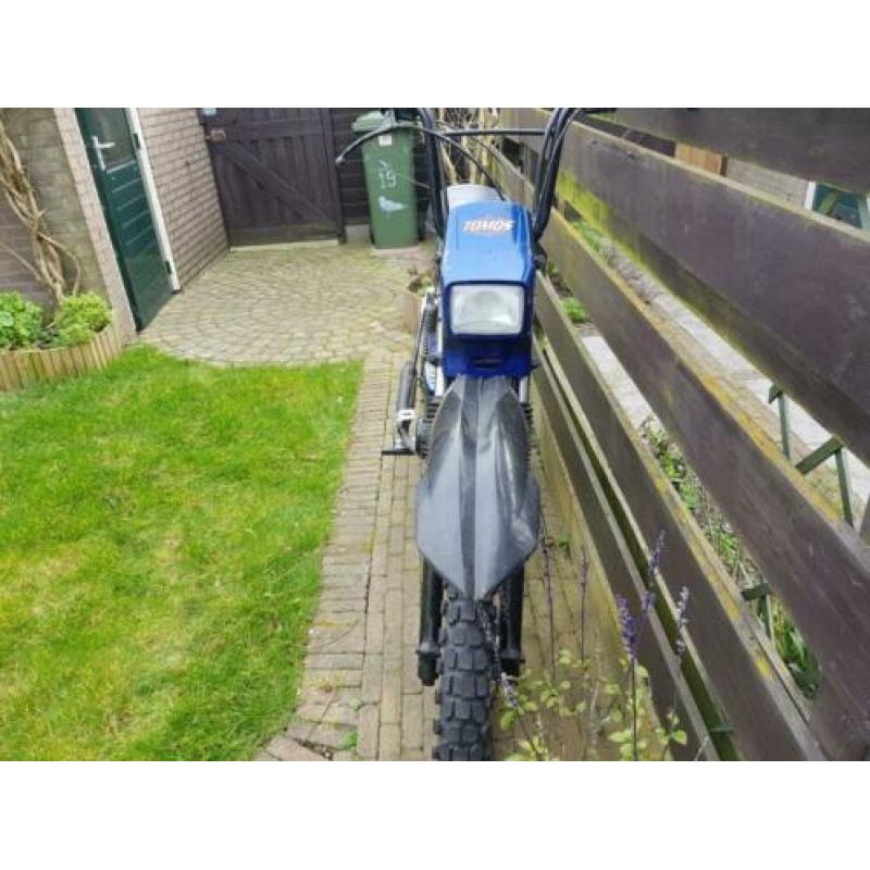 Tomos Brommer A35 2005 Blauw kenteken Uniek