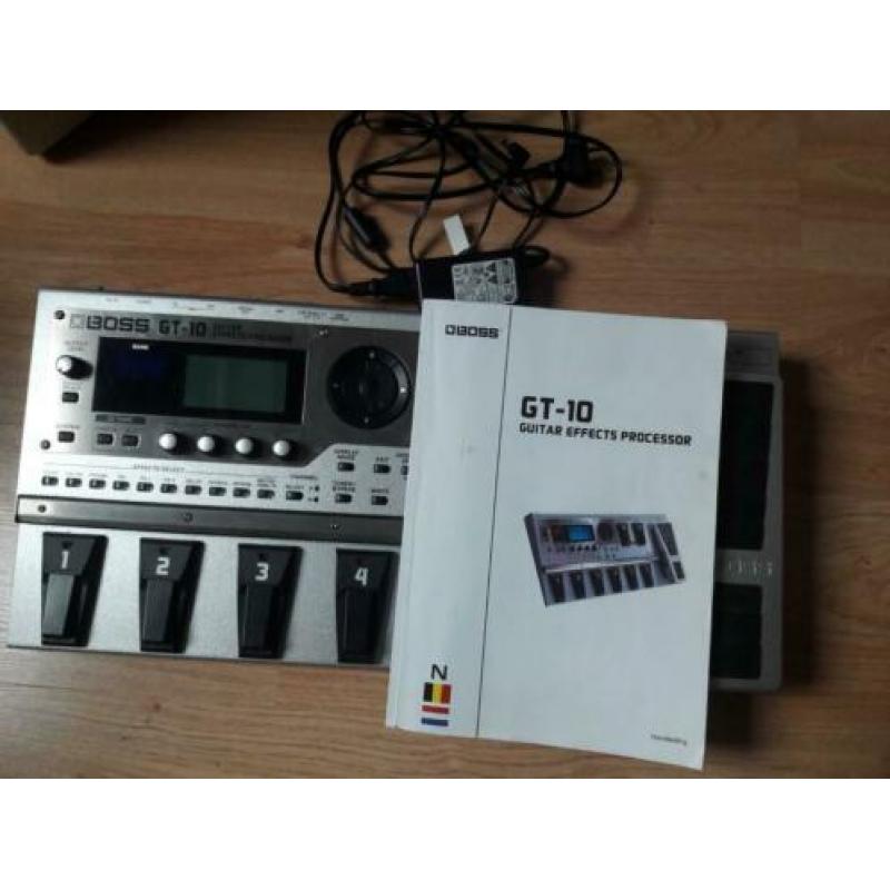 Ruilen/koop boss gt10 izgst met adapter en doos en gebruiksa
