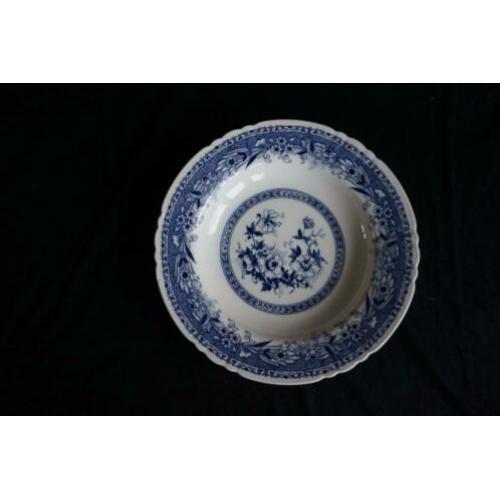 Hutschenreuther Blue Flowers ontbijtborden