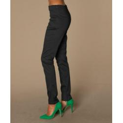 By Malene Birger zwarte satijnen slim fit dames broek mt 38