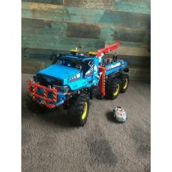 Technisch lego truck 6 x 6 afstand bediening
