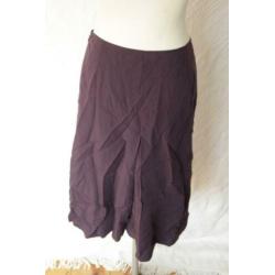 Mooie paarse rok.37% wol.Mt S.Merk Germano Zama