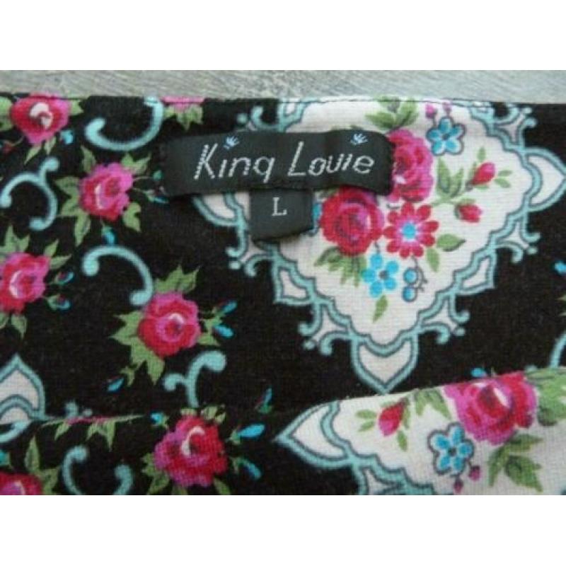 KING LOUIE rok bloemen maat L