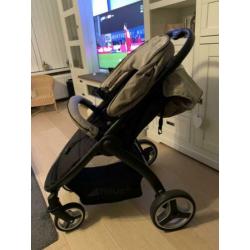 Hauck lift up 4 buggy, zwenkwiel, verstelbaar handvat