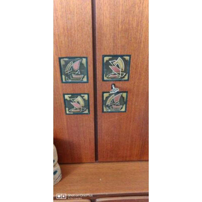 Vintage buffetkast/ dressoir Louis van teeffelen