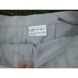 Grijze nette broek dames, plooi, mt 42 Bellguardo Montirone