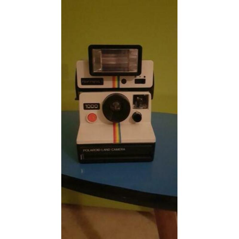 Polaroid land camera 1000 met flitser retro vintage
