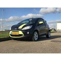 Ford KA 1.2 51KW 2011 Zwart- FULL OPTIONS UNIEK IN NL!