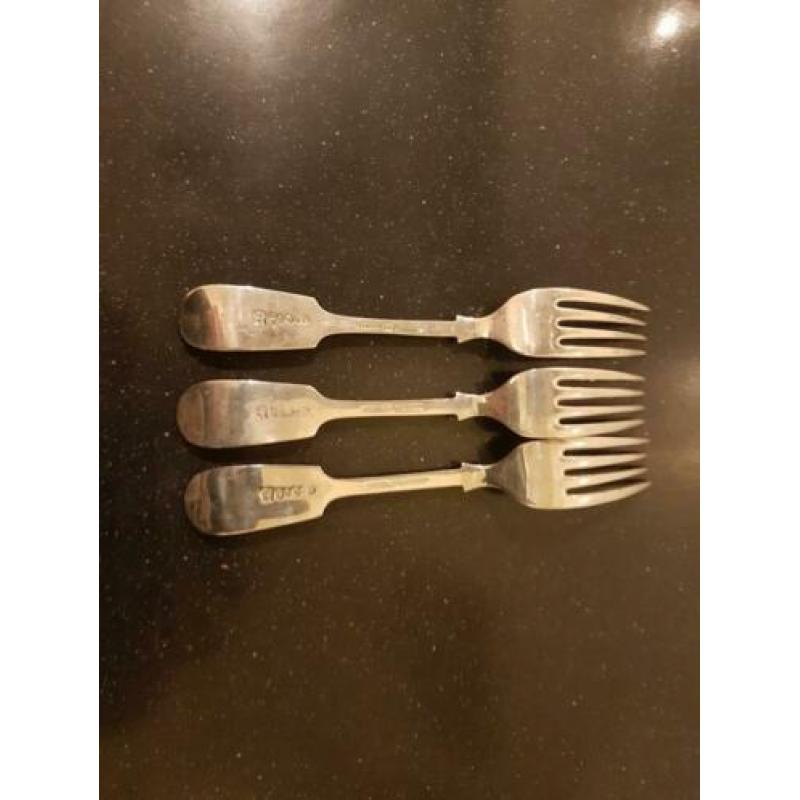 3 brisbane silver vorkjes
