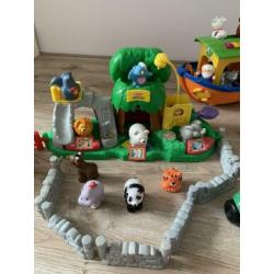 Fisher Price My Little People Dierentuin en Ark van Noach