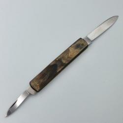 Solingen Roestvrij Antiek Buffelhoorn Mini Collector zakmes