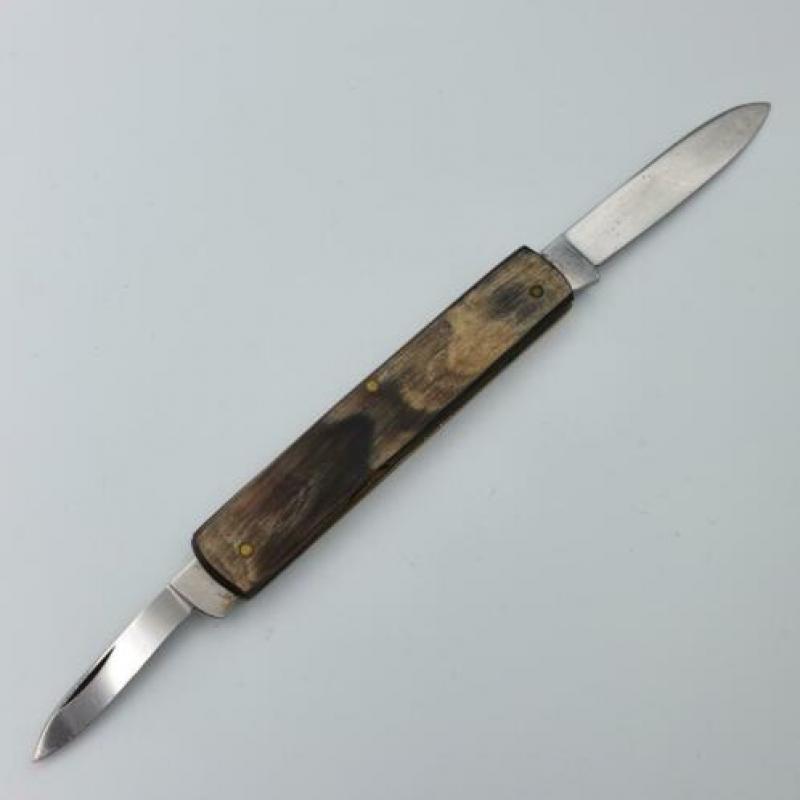 Solingen Roestvrij Antiek Buffelhoorn Mini Collector zakmes