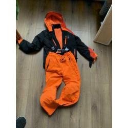 Skijas spyder en ski broek oranje