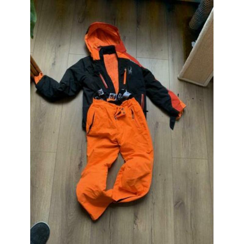 Skijas spyder en ski broek oranje