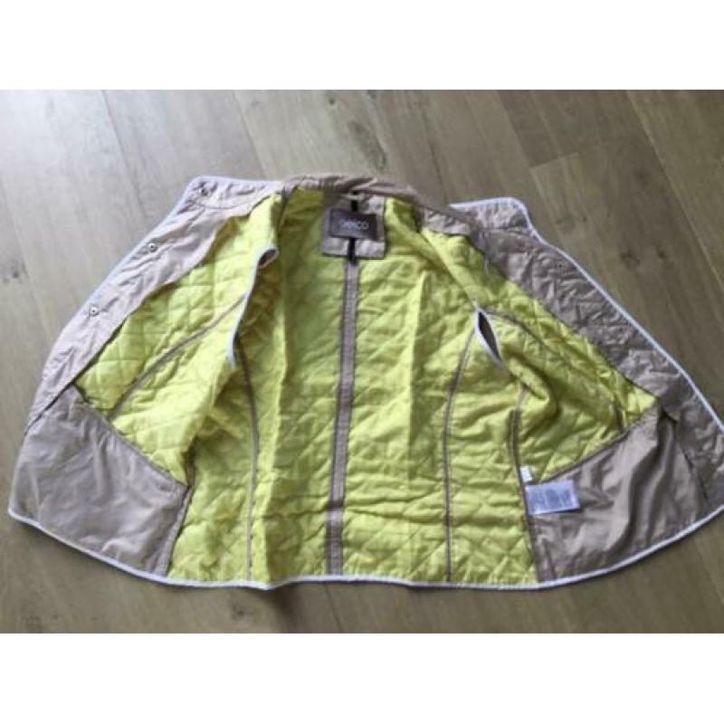 Bodywarmer( lente/zomer) van GELCO,mt 46,beige/geel,ZGAN
