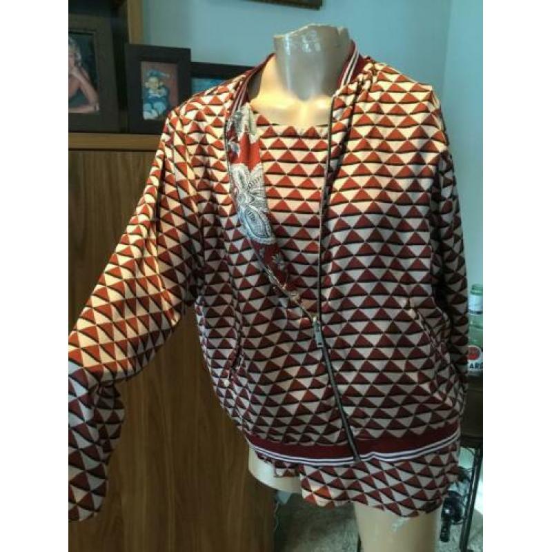 SCOTCH & SODA blouse &jasje 2 zijde te dragen , maat L