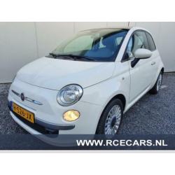 Fiat 500 1.2 Lounge PANORAMADAK AIRCO PARKEERSENSOREN/A LM15