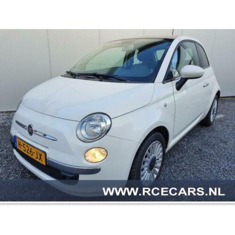 Fiat 500 1.2 Lounge PANORAMADAK AIRCO PARKEERSENSOREN/A LM15