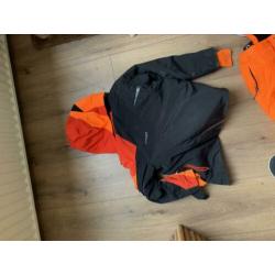 Skijas spyder en ski broek oranje
