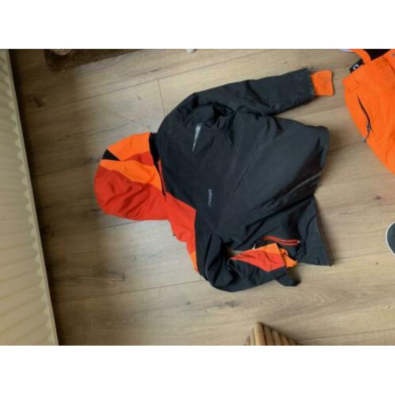 Skijas spyder en ski broek oranje