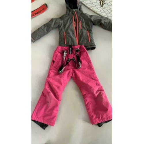 Ski broek / skibroek icepeak maat 116 roze