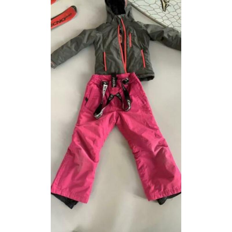 Ski broek / skibroek icepeak maat 116 roze