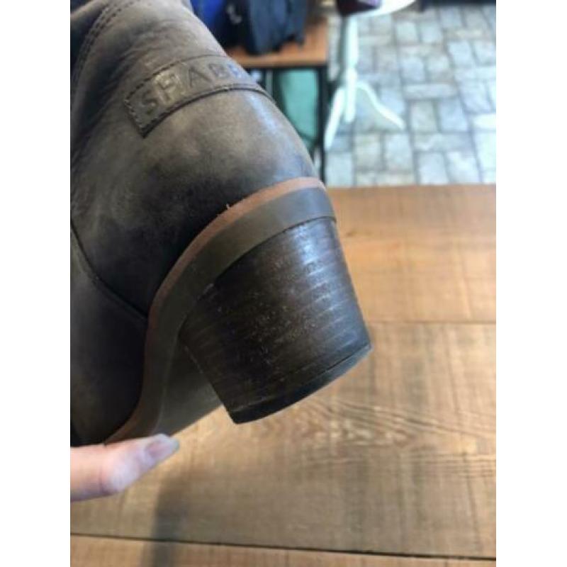 Shabbies, enkellaars mt 40 taupe