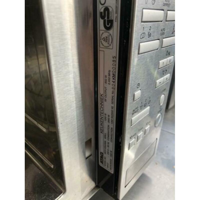 Atag combi magnetron oven met inbouw frame