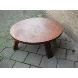 Te koop eiken salon tafel