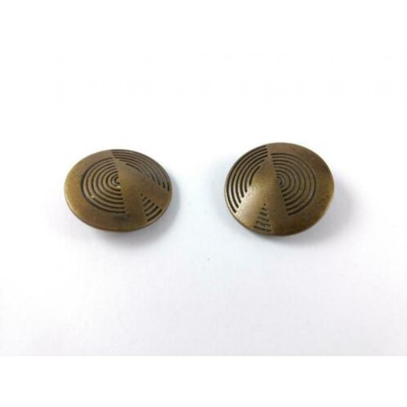 Grote clip oorbellen Vintage Design
