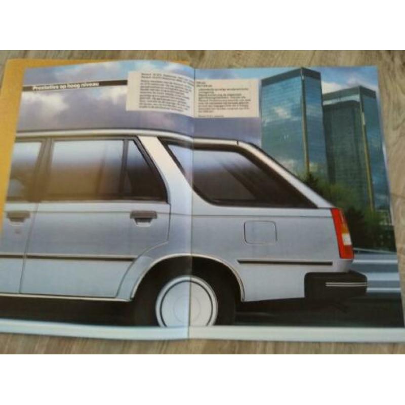 Renault 18 folder set ( 4 stuks )