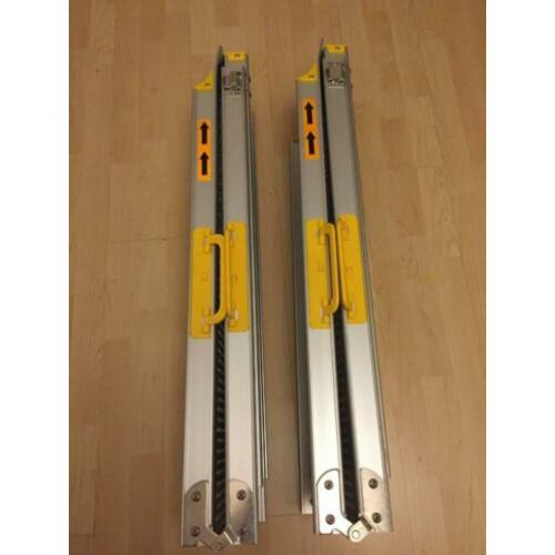 Oprijplaten uitschuifbaar 240 cm 2 stuks Datona(oa rolstoel)