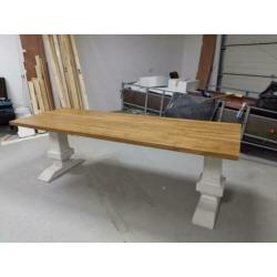 Super leuk eiken tafel