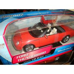 James Bond 1:18 Ford Thunderbird