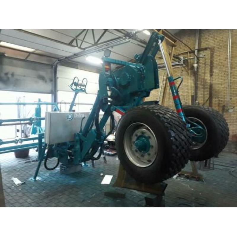 Kabel ploeg leiding leg machine.