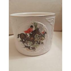 frankton c.v tegelen bloempot met paarden